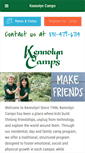 Mobile Screenshot of kennolyncamps.com